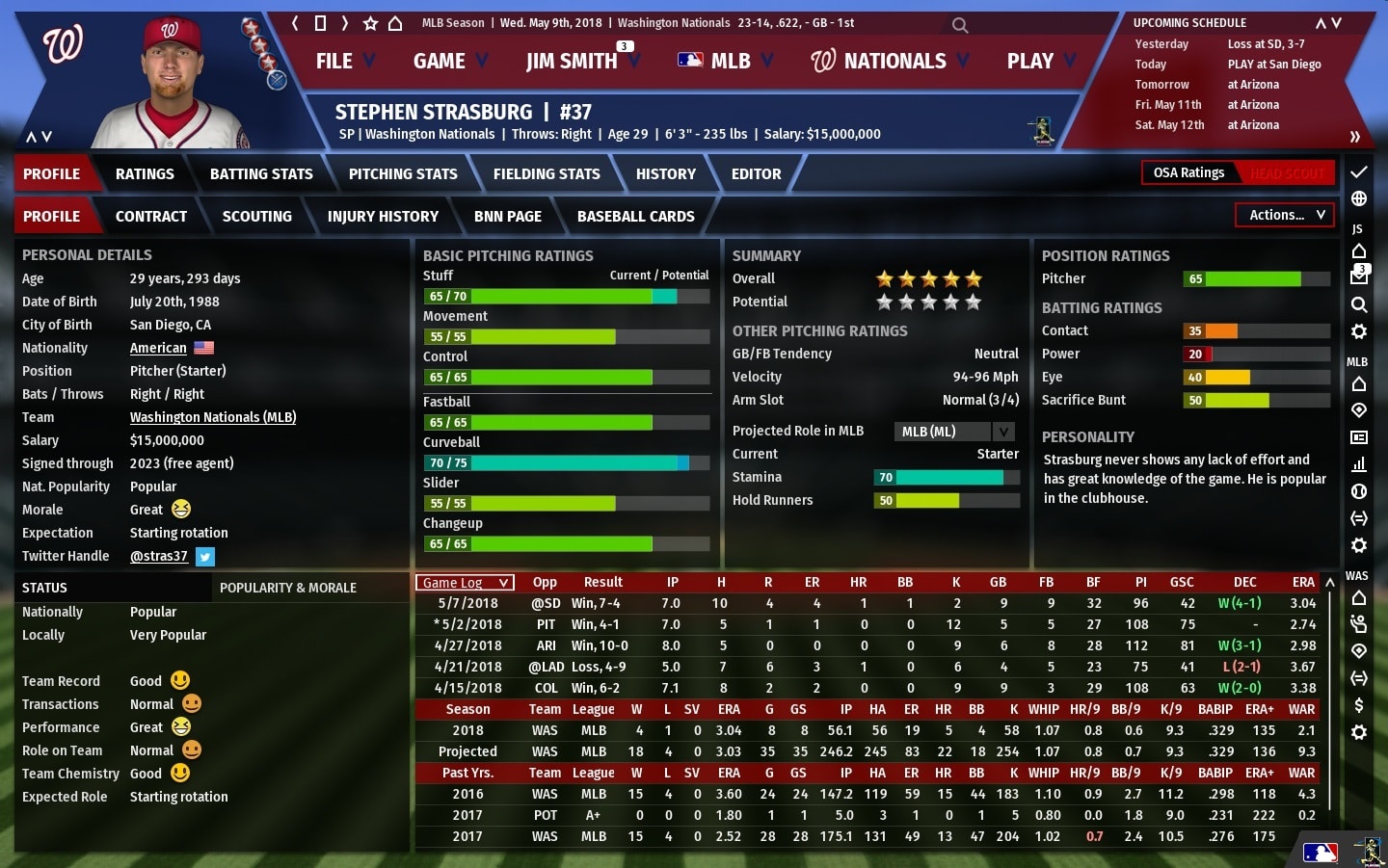 ootp baseball acquire a top player